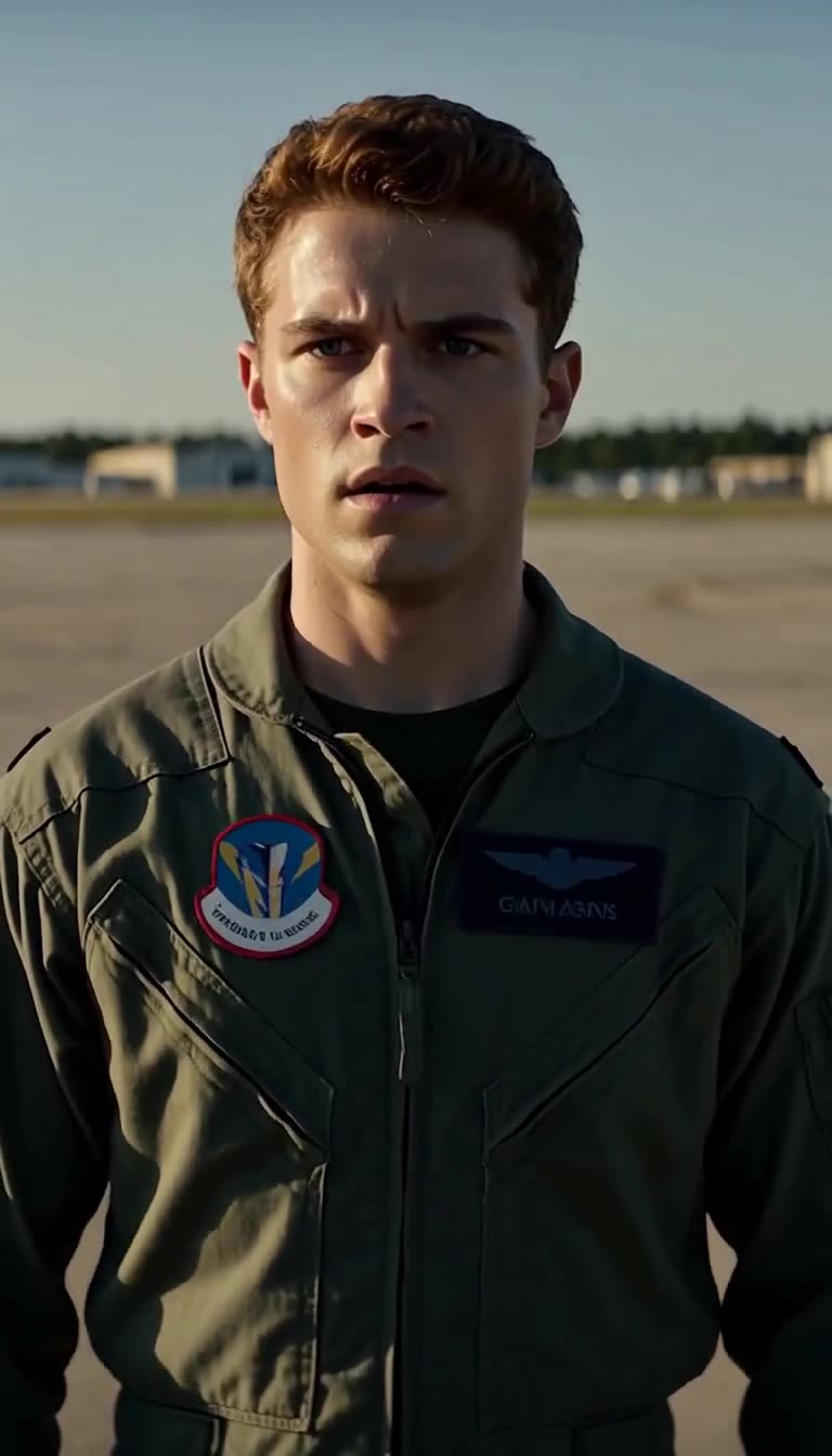 Young pilot Tyler stunned on airfield