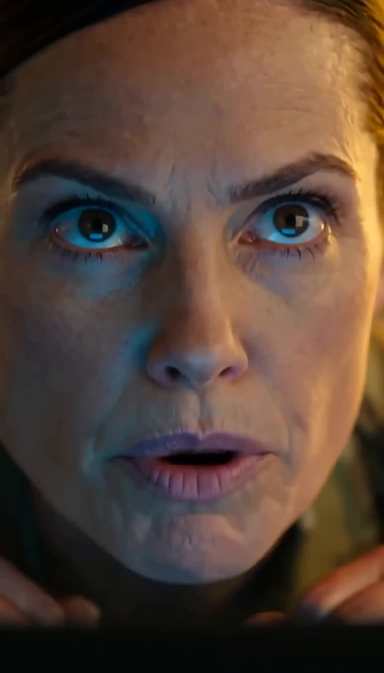Intake officer looking up in absolute shock and disbelief at the restricted personnel screen
