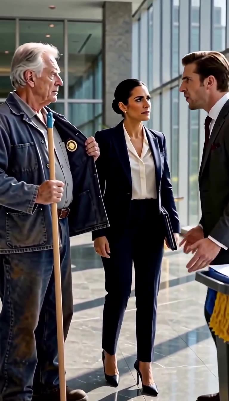 Julian Croft angrily argues as Elena Ramos steps in to warn him about the custodian's identity.