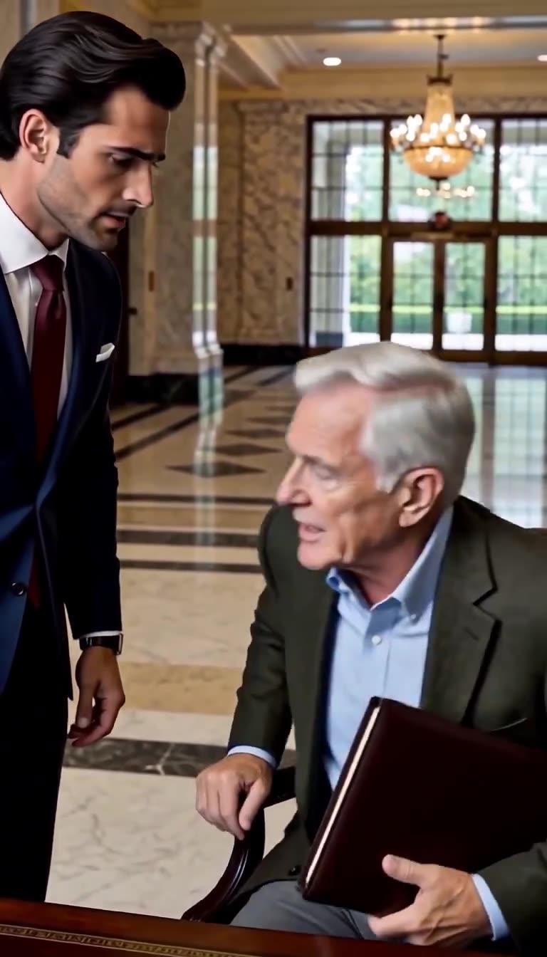 Thomas Sterling takes the endowment folder and turns toward the boardroom