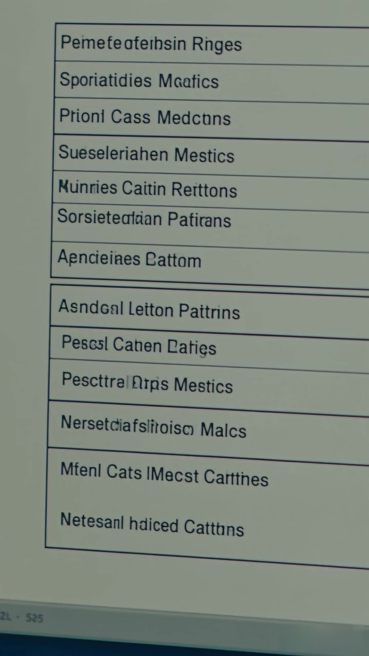 Restricted military file revealing combat commendations on screen