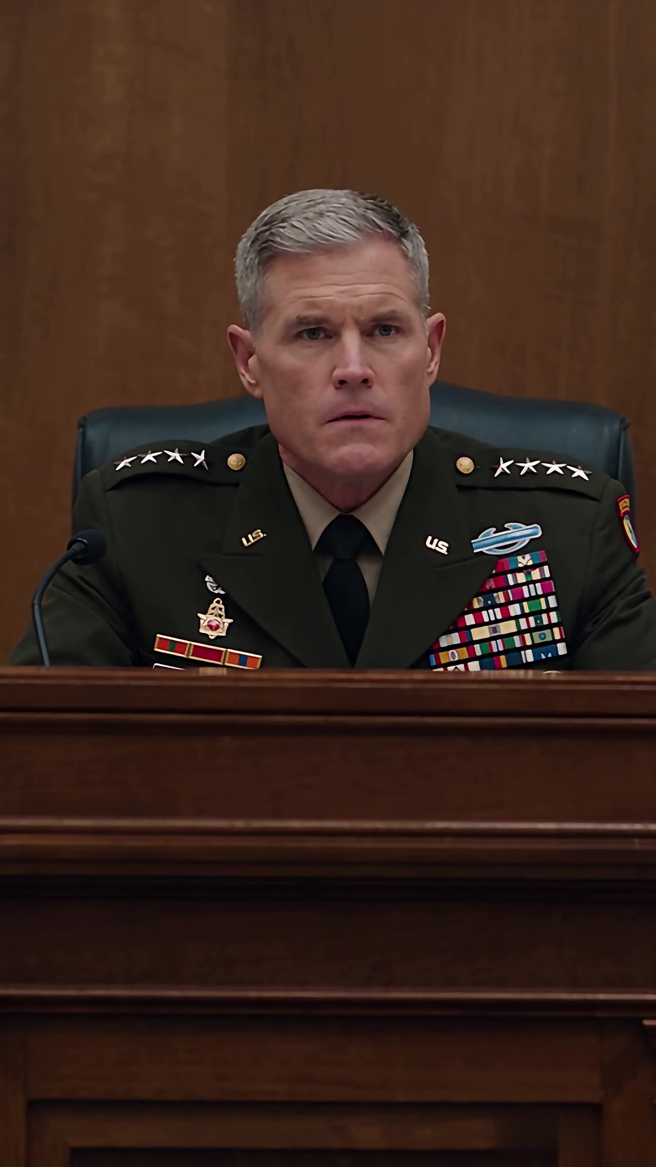 General frozen in shock as power shifts