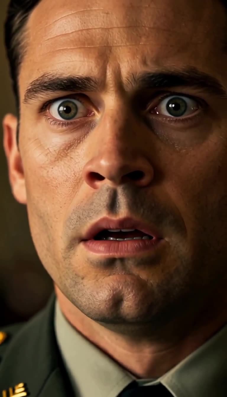 Tanner's face collapses in terrified realization